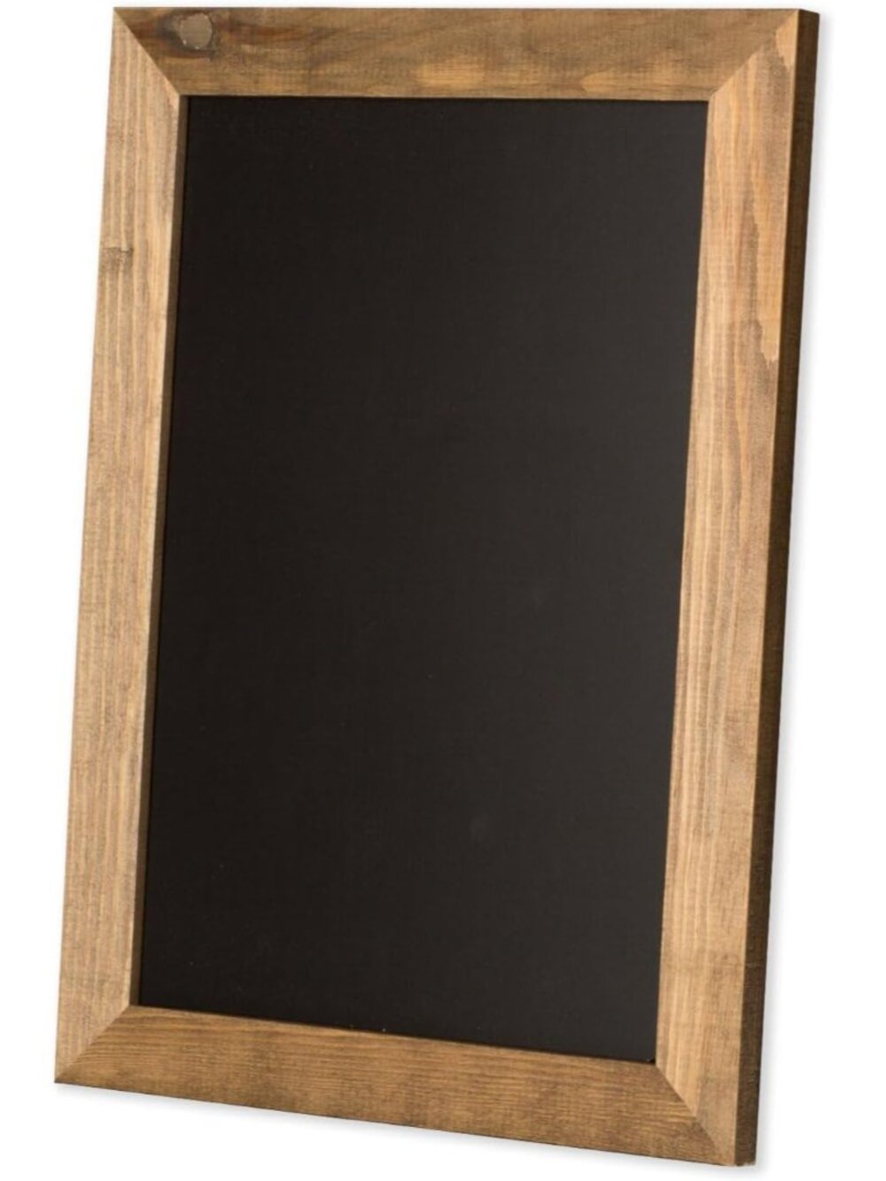 Framed Kitchen Chalkboard Sign, 12x16 Inch - Rustic Brown, Wall